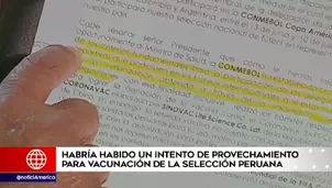 Carta enviada por la FPF al Ejecutivo.