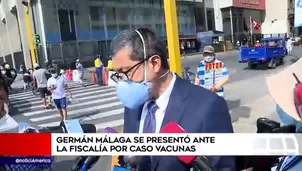 Germán Málaga. América Noticias