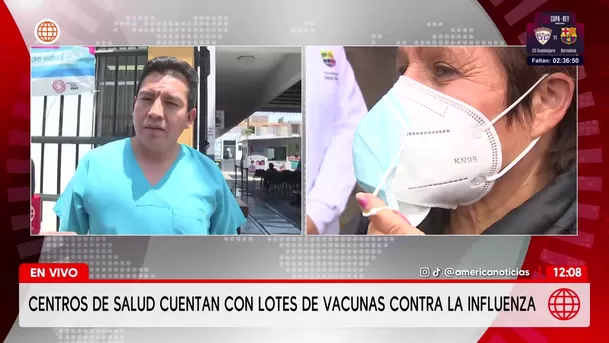 Vacunas contra la influenza llegan a centron de salud. Foto: América Noticias Vacunas contra la influenza llegan a centron de salud. Foto: América Noticias