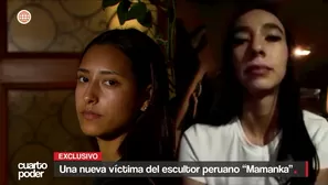 Una nueva víctima revela el modus operandi del escultor peruano Luis Sifuentes (Mamanka), investigado por trata de personas tras trasladar a adolescentes desde Medellín a Lima para someterlas a abusos sexuales. Video: Cuarto Poder