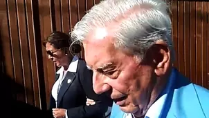 Vargas Llosa es el invitado especial del Hay Festival Arequipa. Foto y video: Canal N