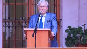 Vargas Llosa particip&oacute; de Hay Festival en Arequipa. Foto: Andina