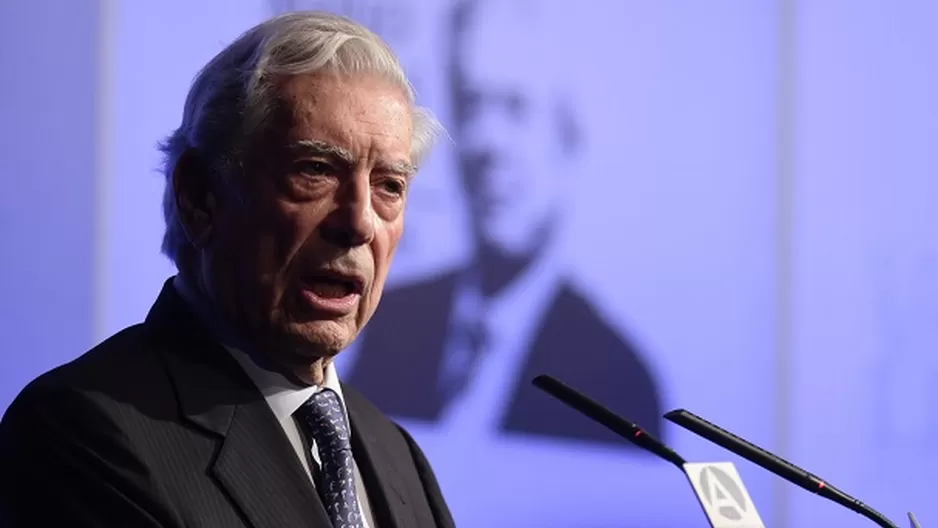 Mario Vargas Llosa. Foto: AFP