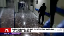 Explosión en el hospital Sabogal. América Noticias