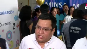 El ministro de Salud, César Vásquez, destacó la reciente inauguración de un resonador magnético con IA. / Video: Canal N
