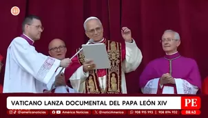 Vaticano lanza documental del papa León XIV. Foto y video: América Noticias