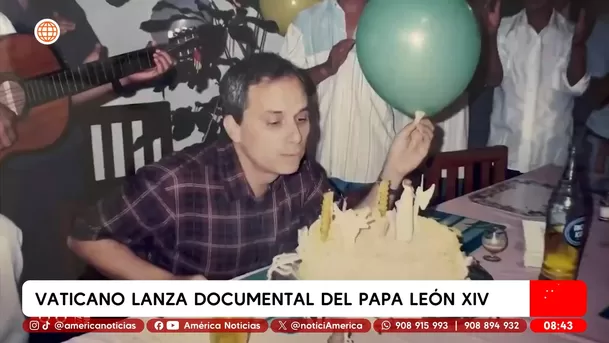 Vaticano lanza documental del papa León XIV. Foto: América Noticias Vaticano lanza documental del papa León XIV. Foto: América Noticias