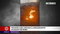 Linchan a presunto delincuente menor de edad. América Noticias