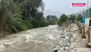 Alerta en Santa Eulalia: Crece el caudal del río