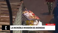 Vecinos denuncian invasión de avenidas en límite de Ate y San Luis. América TV