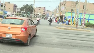 Denuncian mal estado de pistas en avenida Canta Callao. / Video: América Noticias