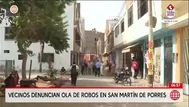 Vecinos denuncian ola de robos en asociación de SMP