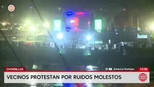 Vecinos de Chorrillos denuncian ruidos, luces y basura por conciertos en la explanada de Agua Dulce. / Video: América Noticias