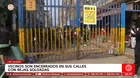 Vecinos de Los Olivos denuncian que soldaron rejas de calles