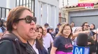 Vecinos se oponen al retiro del muro en Ate