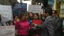 Los vecinos de los distritos de Ate y San Luis protestaron por las demoras de la obra línea 2 del Metro de Lima. / Video: Canal N