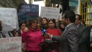 Los vecinos de los distritos de Ate y San Luis protestaron por las demoras de la obra línea 2 del Metro de Lima. / Video: Canal N