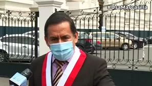 Recordó que Vizcarra dijo que "no se corre" ante las citaciones del Congreso. Foto y video: Canal N 