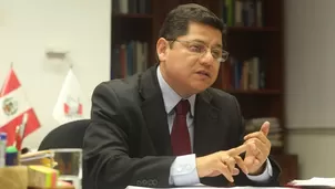 Eduardo Vega, ministro de Justicia y Derechos Humanos / Foto: Archivo El Comercio