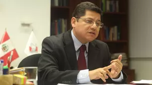 Eduardo Vega, ministro de Justicia y Derechos Humanos / Foto: Archivo El Comercio