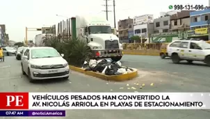 El hecho ocurre en la avenida Arriola. Foto: América TV