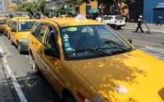 Vehículos que brinden servicio de taxi independiente deberán ser de color amarillo - Noticias de atu