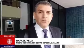 Rafael Vela, coordinador del equipo especial Lava Jato.