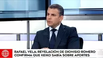 Rafael Vela, fiscal coordinador del equipo especial Lava Jato