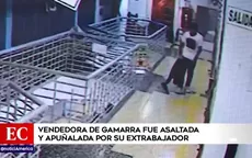 Vendedora de Gamarra fue asaltada y apuñalada por extrabajador  - Noticias de vendedores