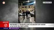 Venezolano acusado de matar a su hijo de seis años