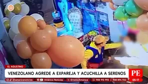 Venezolano agrede a expareja y acuchilla a serenos del Agustino. Foto y video: América Noticias