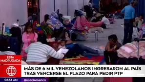 Cientos durmieron en la sede del Cebaf. Foto: América TV