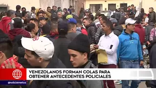 Venezolanos repudían crímenes con compatriotas involucrados.