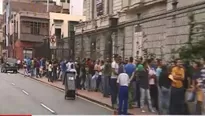 Venezolanos en el Perú. Foto: captura de TV