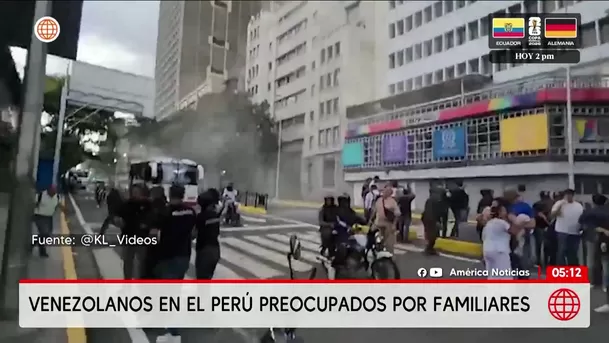 Venezolanos en el Perú viven horas de angustia por terremotos en su país. Foto: América Noticias