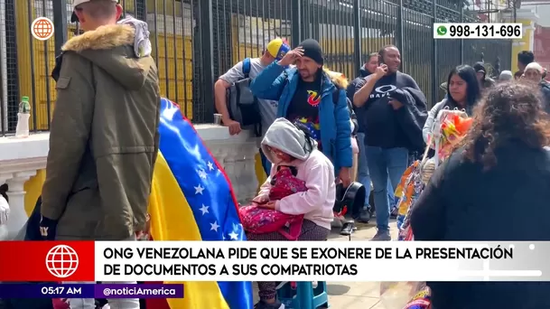 Situación de venezolanos en el Perú. Foto: América Noticias