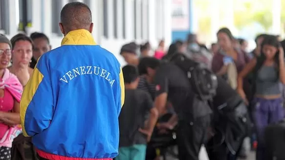 Venezolanos en Perú. Foto referencial: Andina