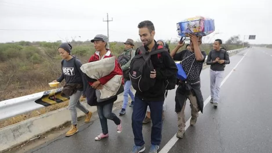 Extranjeros en Tumbes. Foto referencial: El Comercio