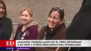 Venezolanos retornan a su país. Foto: captura de TV