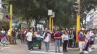 Venezolanos se congregan en la Av. Arequipa tras caída de Maduro