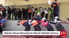 Venezuela realiza simulacro nacional en medio de tensiones
