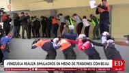 Venezuela realiza simulacro nacional en medio de tensiones