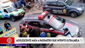 Adolescente mató a su padrastro.