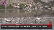 Ventanilla: Contaminación del río Chillón afecta a escolares