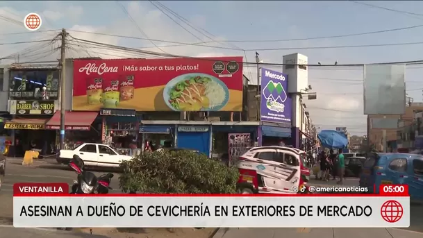 Dueño de cevichería fue asesinado en Ventanilla por sujeto encapuchado. Foto: América Noticias Dueño de cevichería fue asesinado en Ventanilla por sujeto encapuchado. Foto: América Noticias