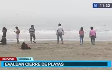 Ventanilla: Evalúan cierre de playas por Año Nuevo  - Noticias de cierre