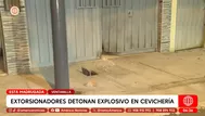 Ventanilla: Extorsionadores hicieron estallar bomba en cevichería