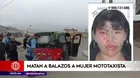 Ventanilla: Falsos pasajeros mataron a balazos a mujer mototaxista