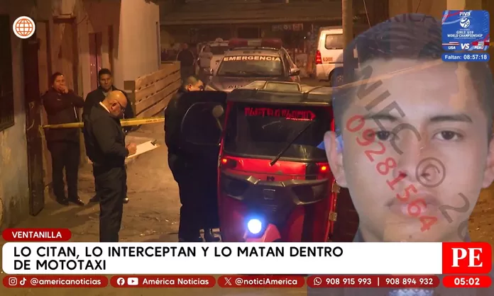 Asesinan a joven dentro de una mototaxi en Ventanilla