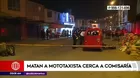 Ventanilla: Mototaxista fue asesinado cerca de comisaría